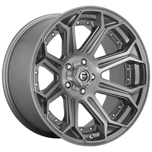 Fuel – D705 SIEGE – Gunmetal – 18″x9″ 1mm – Summer Wheels – D70518908250